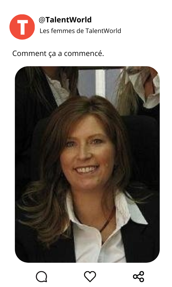 Katy Monette au début de sa carrière.