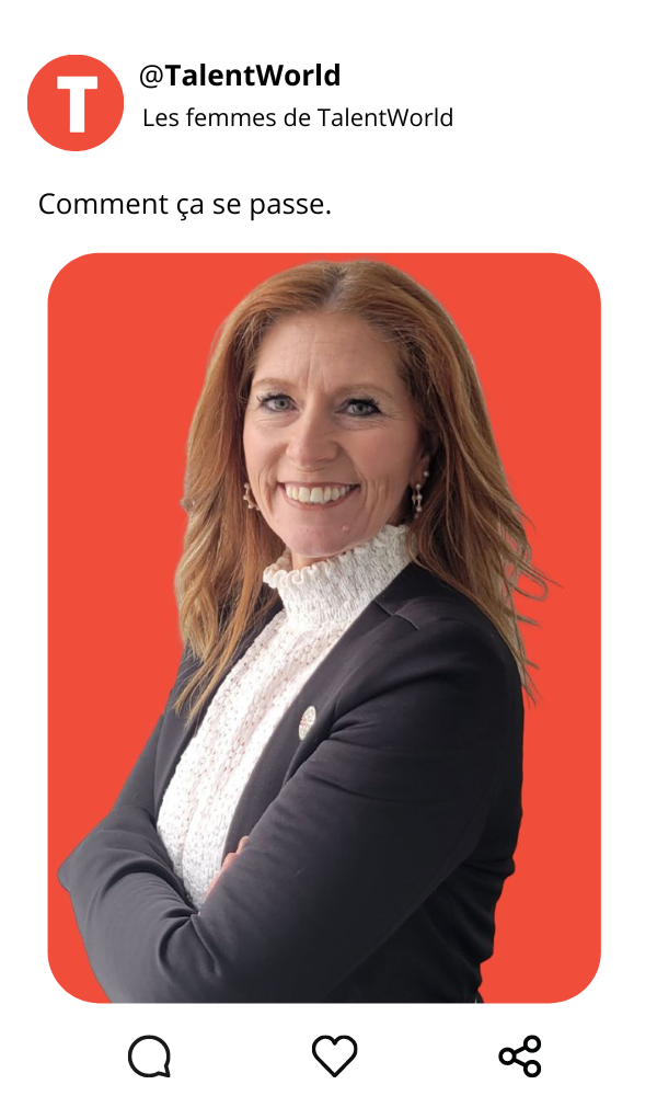 Katy Monette en tant que directrice régionale.